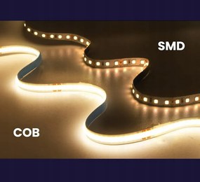 BERGE LED pásik COB Neon CCT 12V - 608D - 22W/m - IP20 - 2200lm/m - 50m