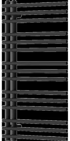 Mexen Neptun kúpeľňový radiátor 900 x 500 mm, 369 W, čierny - W101-0900-500-00-70