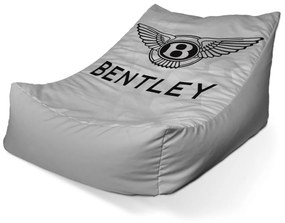 Sablio Sedací vak Lounge Bentley na bielej - 120 x 100 x 80 cm