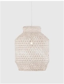 Rustikálny luster Mia 35 biele