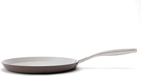 Elmich Nepriľnavá keramická panvica na palacinky Zen Ø 26 cm – hnedá