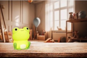 Zelené detské nočné svietidlo Willi – Fischer &amp; Honsel