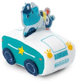 Lilliputiens - Pull-back autíčko s nosorožcom Mariusom