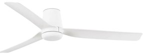 FARO 33828WT-Stropný ventilátor PUNT TUB M biela pr. 132 cm WT + diaľkové ovládanie
