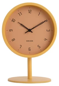 Karlsson 5951YE dizjanové stolné hodiny 23 cm