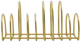 House Doctor Kovový stolný organizér Pampi Golden 24 cm
