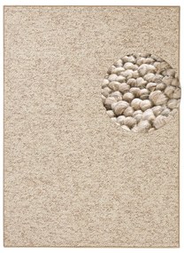 Svetlohnedý koberec 60x90 cm Wolly – BT Carpet