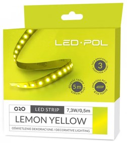LED pás 7,3W/0,5m žltý