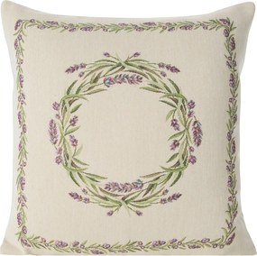 DEKORAČNÁ OBLIEČKA NA VANKÚŠ NAT 45X45 CM VZOROVANÁ