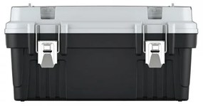 Kufor na náradie s kovovým držadlom a zámkami 47 × 25,6 × 23,8 cm, krabičky