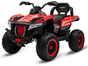 Detská elektrická štvorkolka Baby Mix Baby Rave 4x 4 , červená