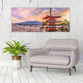 Obraz - Fuji (120x50 cm)
