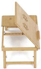 Autronic BONTEC Odkladací stolík 55x35x25cm, bambus, bambus, DR-B070 NAT Farba: Prírodné