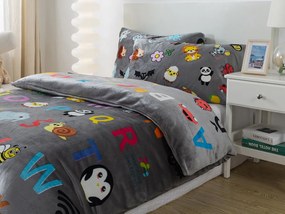 XPOSE® Mikroplyšové obliečky ABECEDA Exclusive