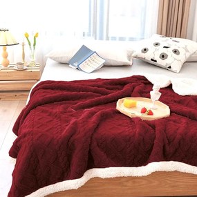 Hrejivá barančeková deka Homa KOBELA WINE