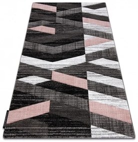 Kusový koberec ALTER Bax pruhy ružový