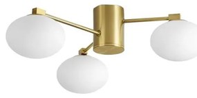 Ideal Lux - LED Prisadený luster HERMES 3xG9/3W/230V pr. 60 cm zlatá