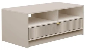 Konferenčný stolík Razimo 1SZ, Farby: Biely velvet