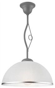 Luster na tyči RETRO 1xE27/60W/230V strieborná