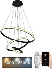 BRILAGI - LED stmievateľný luster na lanku CIRCLE LED/90W/230V 3000-6500K + diaľkový ovládač
