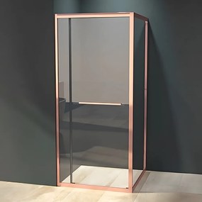 Firenze Sprchový kút Rose Gold 6mm 80cm