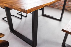 Dizajnový jedálenský stôl Evolution 160 cm akácia