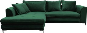 XXXLutz ROZKLADACIA ROHOVÁ SEDAČKA, textil, zelená Livetastic - Online Only obývacie izby - 001574004308