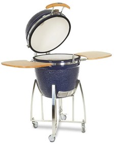 Kamado Keramický gril KLASIK SET 50cm Šedo-modrý