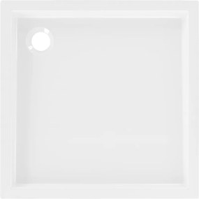 Mexen Flow+, štvorcová sprchová vanička 70 x 70 cm, biela lesklá, 46S107070H