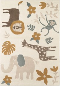Detský koberček Adventures 106213 Cream Multicolor, 160x235, viacfarebná, detská izba, Hanse Home