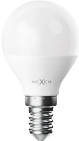 Mexen Nova, LED žiarovka E14, G45, 3W, studená - 6500K, 315 lm - L101-E14-0365-01