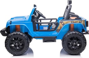 LEAN CARS Elektrické autíčko XB-1118 LED diaľkové ovládanie modré