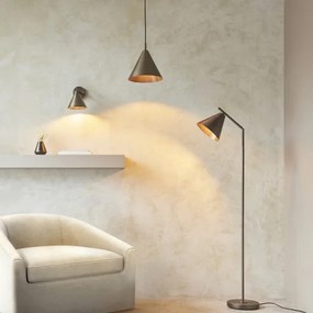 Endon 102895 - Stojacia lampa CAPE 1xE27/10W/230V bronzová