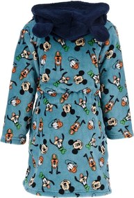 Detský coral fleece župan s kapucňou Disney, EU 98 Modrá