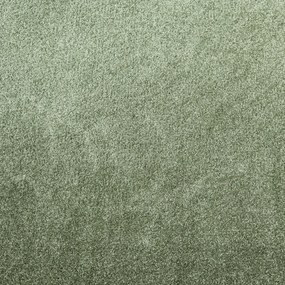 AladinWorld Expres, Metrážny koberec Velur Ultra olivový, na mieru, šíře 4m, zelená, filc, kancelária