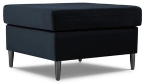 Tmavomodrá zamatová podnožka Kyoto – Cosmopolitan Design