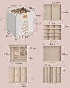 Šperkovnica JBC176W01