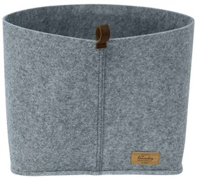 Sivý textilný organizér Wenko Felt, 24 x 16 cm