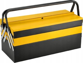 CROWNMAN KOVOVÁ skrinka na náradie, 3-stupňová skladacia