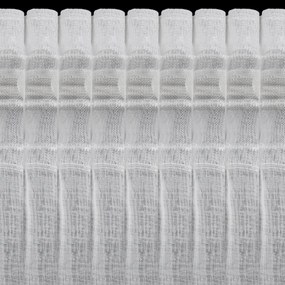 ZÁCLONA NA PÁSKE REBECCA 300X150 CM BIELA