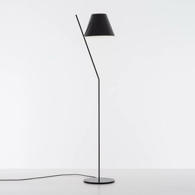 Artemide La Petite stojaca lampa čierna, moderný design, E27, 160cm