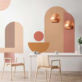 Samolepka na stenu 120x250 cm Abstract Sunset – Ambiance