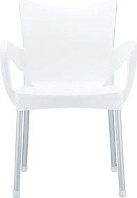 ROMEO záhradná stolička s podrúčkami blue