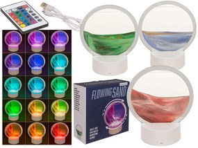 OUT OF THE BLUE KG LED pohyblivý obraz z piesku - Modrá