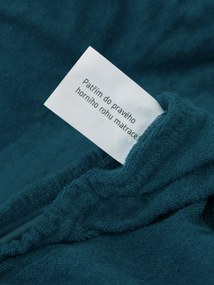 Froté plachta 180 × 200 cm - petrolejová