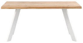 Stôl lunac 180 x 95 cm biely MUZZA
