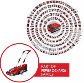 Einhell RASARRO 36/36 Aku kosačka na trávu (36V/2x3,0 Ah) 3413282