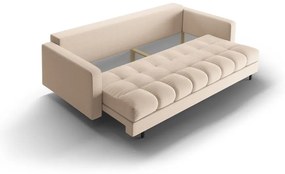 Béžová rozkladacia/s úložným priestorom pohovka 222 cm Bali – Cosmopolitan Design