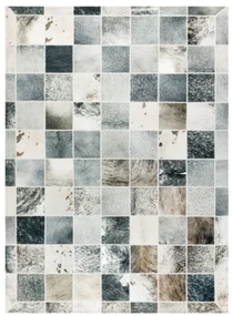 Koberec PATCHWORK 21716 béžový - imitácia kože krava