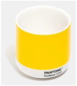 Žltý keramický hrnček 175 ml Cortado Yellow 012 – Pantone